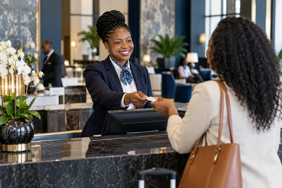 Hospitality & Tourism professionals at work